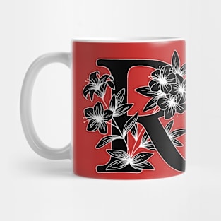 Beautiful letter R Mug